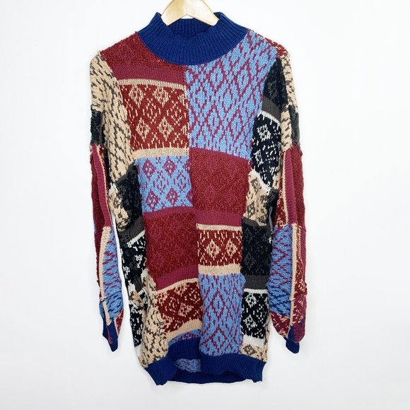 Free People - Patched Argyle Dress - Picture 4 of 6